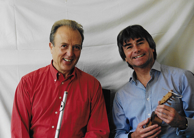Wibb with Clifford Benson